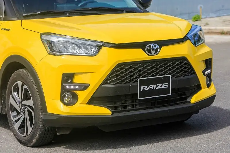 Giá niêm yết của Toyota Raize là 498.000.000 VNĐ