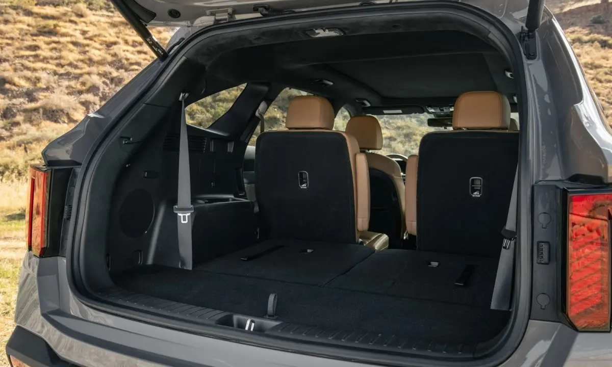 Khoang hành lý Kia Sorento 2024