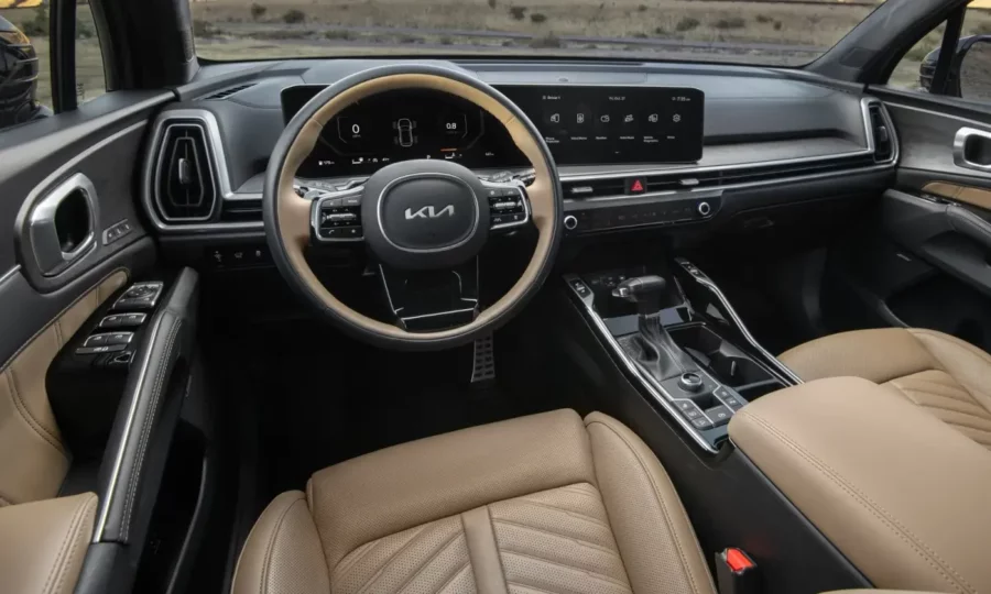 Nội thất của Kia Sorento