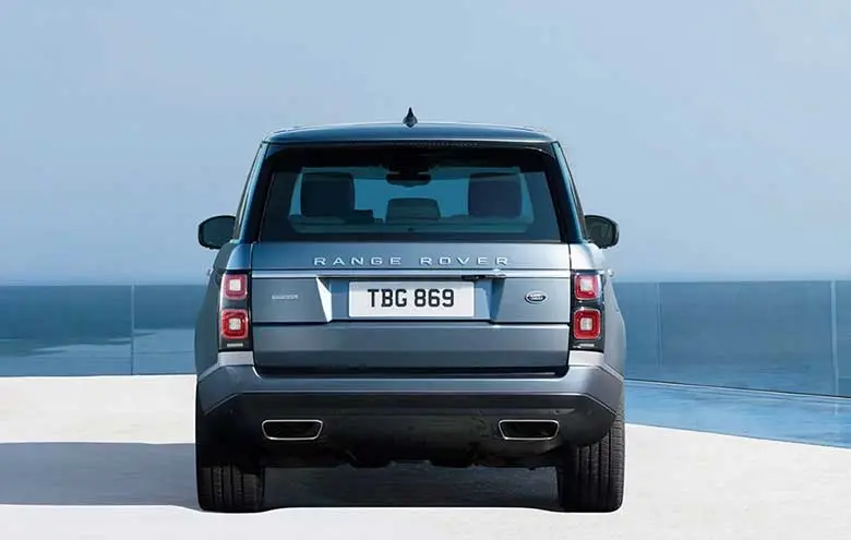 đuôi xe Xe range rover 7 chỗ