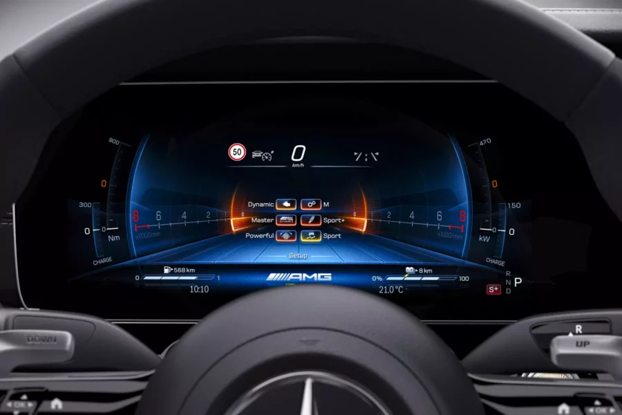 nội thất Mercedes GT 63