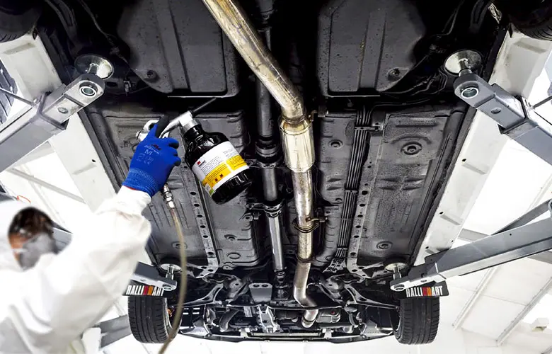 Sơn phủ gầm ô tô