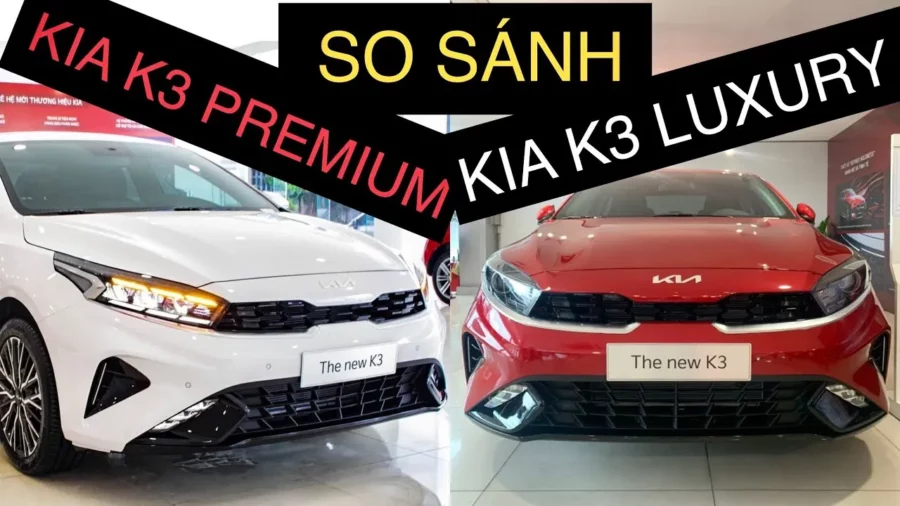 Đánh giá ngoại thất KIA K3 Luxury và KIA K3 Premium