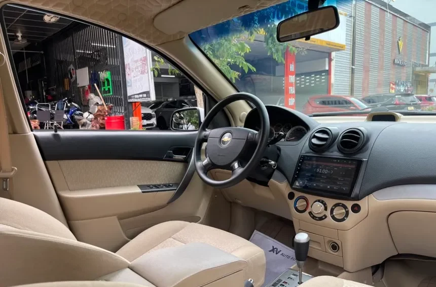 Đánh giá nội thất Chevrolet Aveo 