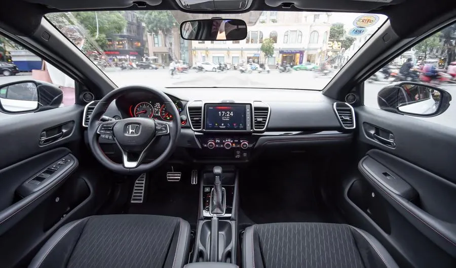 Đánh giá nội thất Honda City L